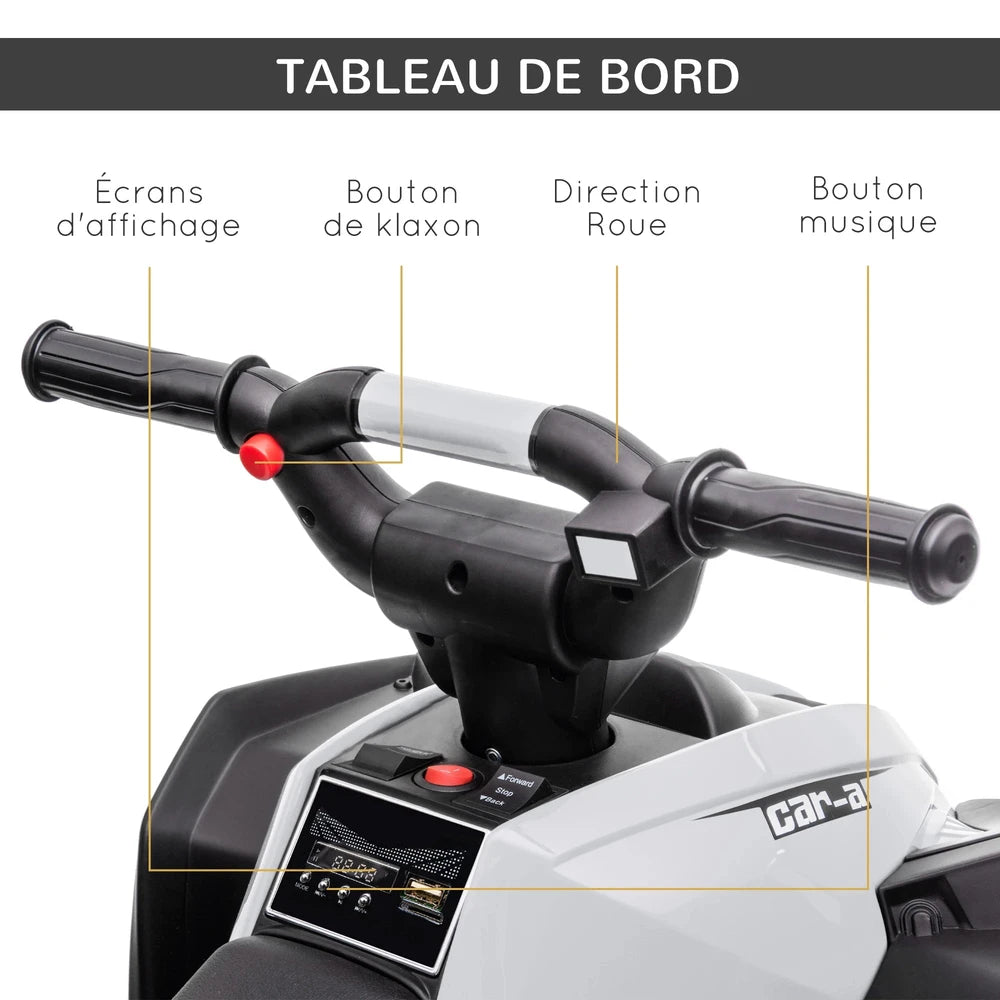 Quad Électrique Enfant Raptor