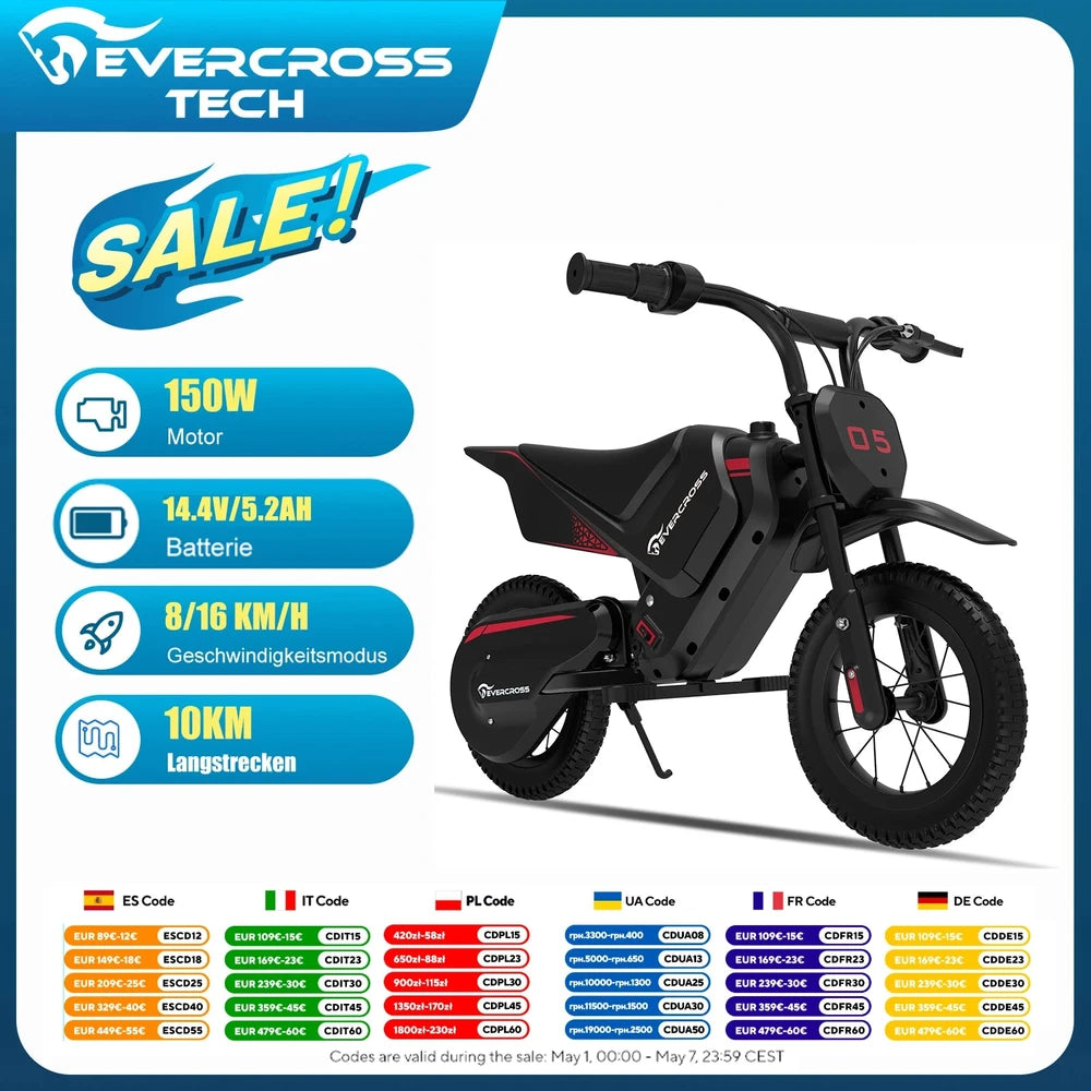 Moto Électrique Enfant Tout-Terrain